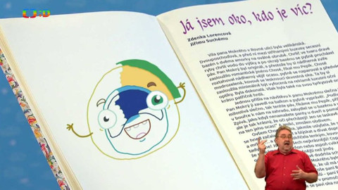 Malovaná čítanka - Já jsem oko, kdo je víc?