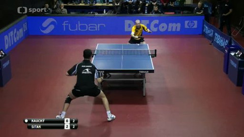 Extraliga stolního tenisu - SK Kotlářka Praha - Sokol Hradec Králové 2 Imeda