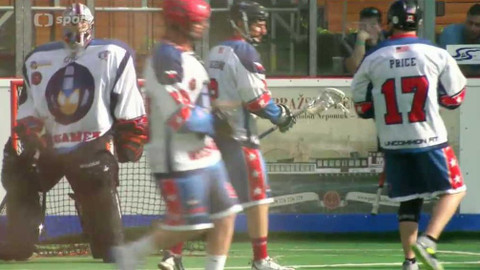 Lakros - Memoriál Aleše Hřebeského v boxlakrosu 2014 Praha-Radotín