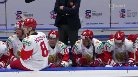 MS v ledním hokeji hráčů do 20 let 2020 Česká republika - USA - Rusko