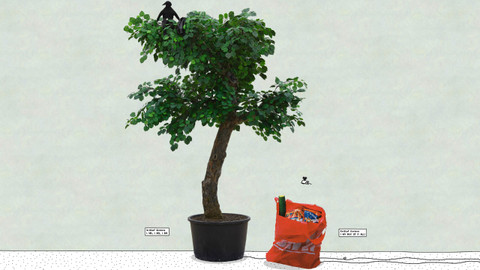 Skobičiny - Havran nakupuje