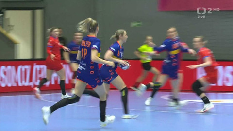 Házená - Česko - Španělsko