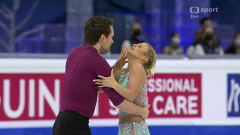 MS v krasobruslení 2021 Švédsko - Volné jízdy sportovních dvojic