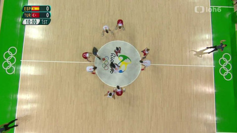 XXXI. letní olympijské hry 2016 Rio de Janeiro - Basketbal: Španělsko - Turecko (ženy)