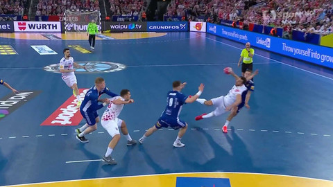 MS v házené mužů 2025 - Chorvatsko - Island