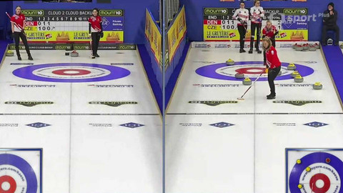 ME v curlingu 2023 Skotsko - Dánsko - Česko