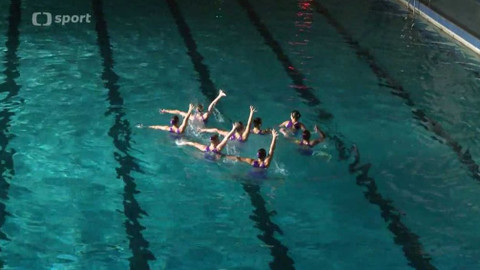 Sport v regionech - Vánoční vystoupení akvabel, Olomouc