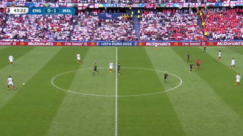 EURO 2016 - Anglie - Wales