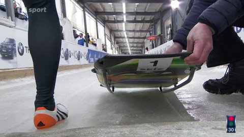 MS v bobech a skeletonu 2020 Německo - 1. jízda závodu žen