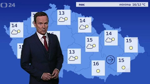 Předpověď počasí - 23. června 2017 17:55