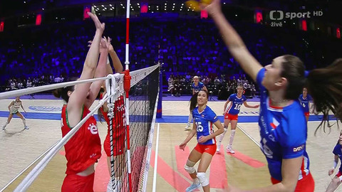 Volejbalová Liga národů - Bulharsko - Česko
