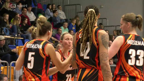 Evropská liga v basketbalu - ZVVZ USK Praha - UMMC Jekatěrinburg
