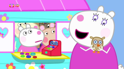 Prasátko Peppa - Obchod v klubovně