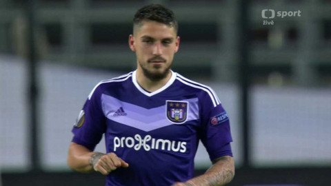 Evropská liga UEFA - Anderlecht Brusel - Manchester United