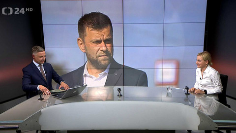 90’ ČT24 - Týden od zásahu policie v pražském dopravním podniku