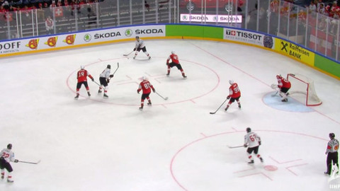 MS v ledním hokeji 2018 Dánsko - Švýcarsko - Rakousko