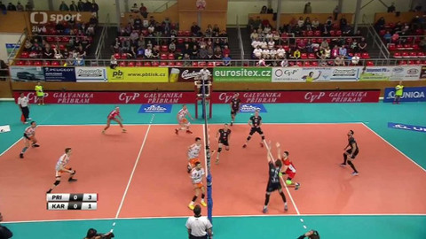 Volejbal - VK Příbram - VK Karlovarsko
