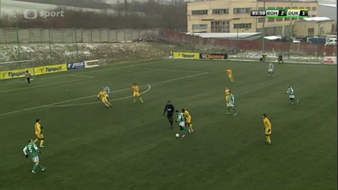 Fotbal - Bohemians Praha 1905 - FK Dukla Praha