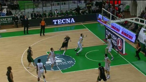 Evropská liga v basketbalu - Montepaschi Siena - Partizan mt:s Bělehrad