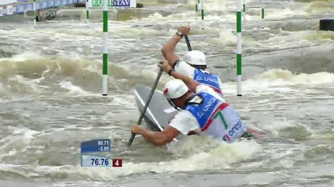 Kanoistika - MS ve vodním slalomu 2013 Česko