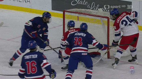 MS v ledním hokeji U18 2026 Slovensko - Česko - USA