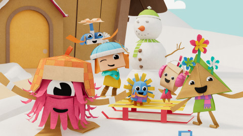 Papírové město - 18/52 Sněží