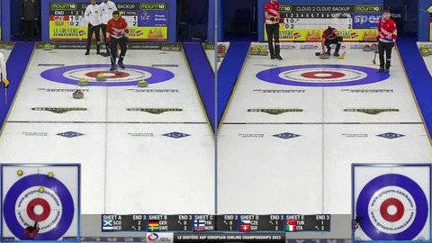 ME v curlingu 2023 Skotsko - Česko - Švýcarsko