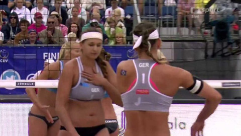 ME v plážovém volejbalu 2017 Lotyšsko - Utkání o 3. místo mužů a žen