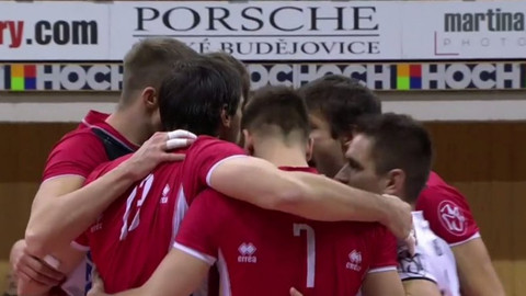 Volejbal - VK České Budějovice - Vegyész RC Kazincbarcika