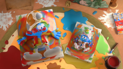 Šmoulové 3D - 18/52 Jak se šmoulí mistrovské dílo