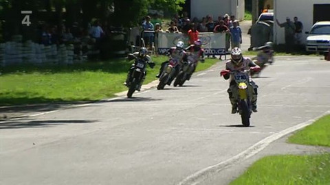 Motocyklové závody - MM ČR supermoto 2012 Písek