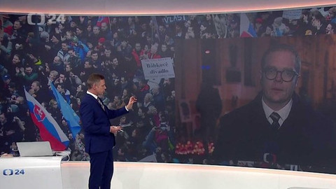 90’ ČT24 - Slovensko rok po vraždě novináře Kuciaka