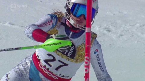 MS v alpském lyžování 2017 Švýcarsko - 2. kolo slalomu žen