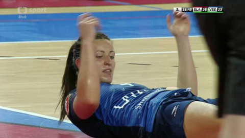 Házená - DHC Slavia Praha - SHK Veselí nad Moravou