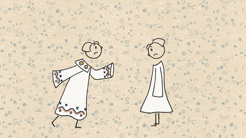 O pejskovi a kočičce - O pyšné noční košilce