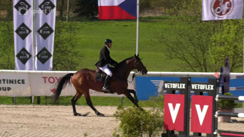 Jezdectví - Český skokový pohár Velká cena Martinic