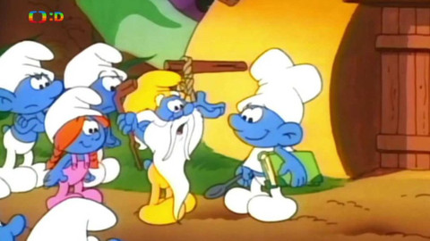 Šmoulové - Hrdinný Skřehota