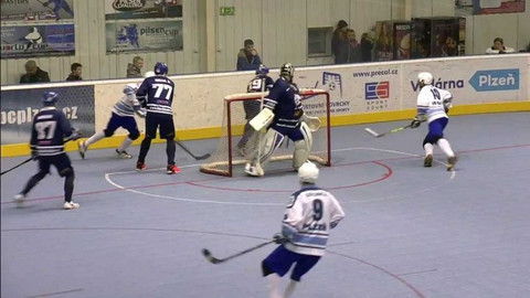 Hokejbal - HBC Plzeň - HBC ALPIQ Kladno