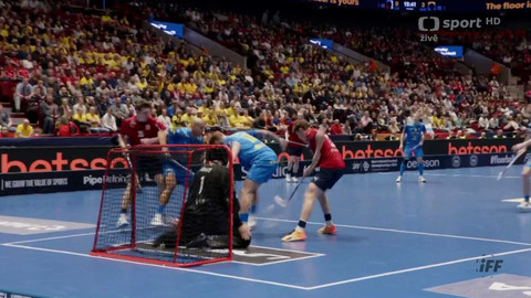 MS ve florbale mužů 2024 Švédsko - Česko - Švédsko