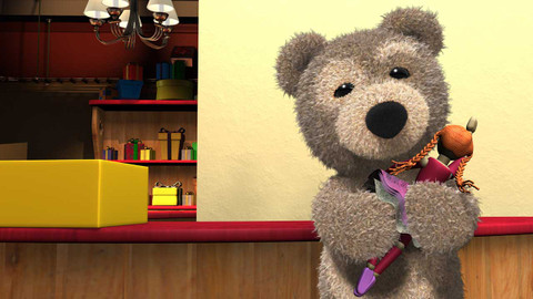 Medvídek Charly - 9/52 Charly na rybách