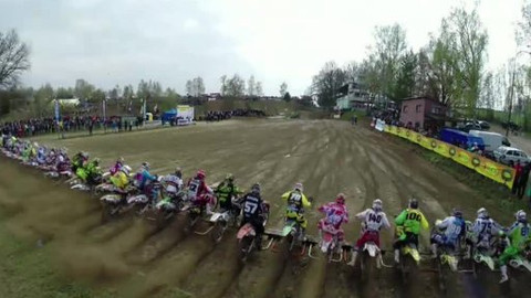 Motocyklové závody - MM ČR v motokrosu 2014 Kaplice