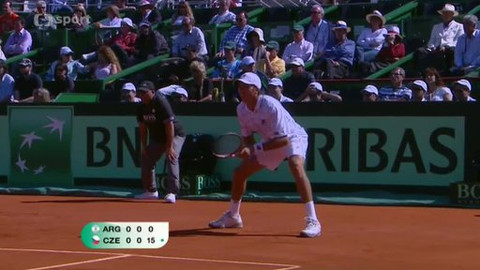 Davis Cup - Argentina - Česko