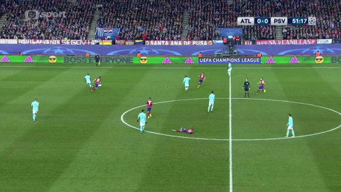 Liga mistrů UEFA - Atlético Madrid - PSV Eindhoven