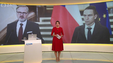 90’ ČT24 - Vládní krize - opustí Piráti kabinet Petra Fialy?