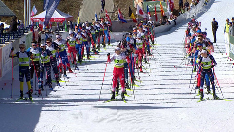 MS v biatlonu juniorů 2026 Německo - Závod juniorů s hromadným startem