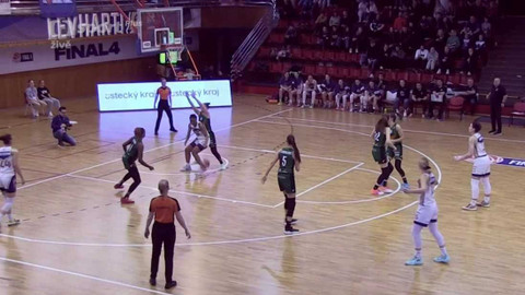 Basketbal - Levhartice Chomutov - Žabiny Brno