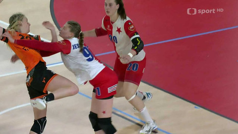 MOL Liga - DHC Slavia Praha - DHK Baník Most