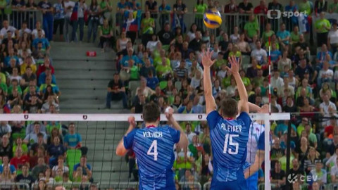 Me ve volejbalu mužů 2019 - Rusko - Slovinsko