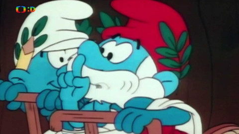 Šmoulové - Šmoulinčin zelený palec/Trojští Šmoulové