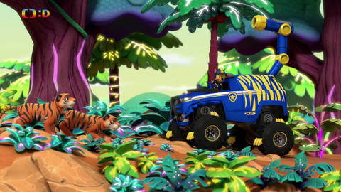 Tlapková patrola - Lesní tlapky hledají skrytou džungli